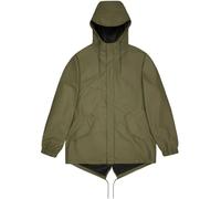 Rains - Waterproof and windproof jacket - Fishtail Jacket W3 Marsh for Men - Size M - Green Green