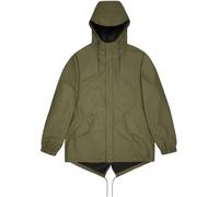 Rains - Waterproof and windproof jacket - Fishtail Jacket W3 Marsh for Men - Size S - Green Green