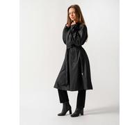Rains Womens A-Line Longer Jacket - 01 Black - 01 Black - XS