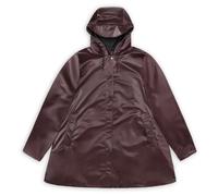 Rains - Women's A-Line W Jacket W3 - Waterproof jacket size L, brown
