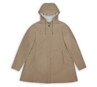 Rains - Women's A-Line W Jacket W3 - Waterproof jacket size S, sand