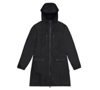 Rains Women's Cargo Curve Jacket W3 12050 01 Black Raincoat