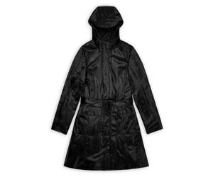 Rains - Women's Curve Long Jacket W3 - Waterproof jacket size L, black