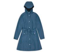Rains - Women's Curve Long Jacket W3 - Waterproof jacket size L, blue