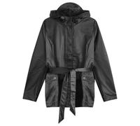 Rains Women's Curve Rain Jacket Black Grain