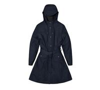 RAINS Women's Curve Waterproof Jacket, 47 Navy, L