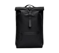 Rains | Rolltop Rucksack | Waterproof Cycle Bag | Black One Size