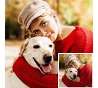 Rainsar Custom 5D Diamond Painting Kits, Personalised Diamond Art, Create Your Own Custom Diamond Painting with Private Photo, Full Drill Embroidery Gifts for Home Decor, 30x40cm