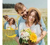 Rainsar Personalised Diamond Painting, Custom Diamond Art Kits for Adults, DIY Personalised Diamond Art Pictures Full Drill, Customised Diamond Painting Gifts for Home Decoration, 50x50cm