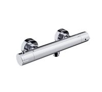 Rainsworth Thermostatic Shower Mixer Bar Wall Mounted Zinc Alloy Chrome