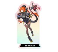 Rainteam Zenless Zone Zero Characters Acrylic Stand Figure,Colorful and Exquisite Character Design for Game Fans' Collection (Orphie Magus)