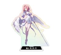 Rainteam Zenless Zone Zero Characters Acrylic Stand Figure,Colorful and Exquisite Character Design for Game Fans' Collection （Remielle Dan）
