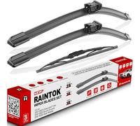 RAINTOK Windshield Wiper Blades Replacement for 2015-2022 Chevy Chevrolet Trax Original Factory Quality Front Rear Wipers Blade Set for My Car - 26" 14" 10" (Pack of 3)