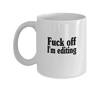 Raintree Mugs Editor I'm Editing Coffee & Tea Gift Mug 11oz White Ceramic C-Handle Microwave & Dishwasher Safe