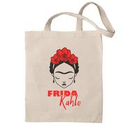 rainUP Frida Kahlo Bag Organic Cotton - Tote Bag (Red)
