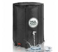 Rainwater barrel, foldable water butt, collapsible tank, cistern, 250 litres