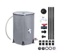Rainwater Catcher, Rain Barrel - Disassemble the Water Storage Tank | Water Catcher with Zipper Lid for Easy Collection, Ideal for Garden Irrigation and Emergency Water Management