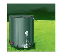 Rainwater Collection Barrel with DownspoutPVC Coated Garden Water Catcher for Efficient Outdoor Water Storage on Patios Terraces and LawnsEcoFriendly Solution