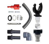 Rainwater Collection Set, Rainwater Collection System, Roof Rain Diverter Connection Kit, Efficient Rainwater Deflector for Collecting Rainwater from the Durable Rain Barrel Set