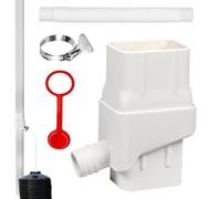 Rainwater Collection System | Rain Barrel Diversion Kit | Rain Diverter | Eco Adjustable Inverter with Filter Valve and Strainer for Standard 2 X 3 Inch