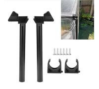 Rainwater Collection System, Rain Barrels To Collect Rainwater From Gutter Gutter Gate Downpipe Accessory Supplies, Recycle Rainwater Drainage, Black