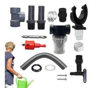 Rainwater collection system, rainwater collection set, rainwater deflector | Roof Rain Deflector Connection Kit Downpipe Deflector Complete Barrel Connection Kit Water Reservoir for d