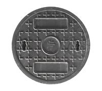 Rainwater Composite Resin Grating,Plastic Sewer Manhole Cover, Round,Anti-Slip, Suitable for Drainage Projects in Hotel Kitchens,Food Markets,Parking Lots,Parks(27.6x1.6 in/70x4cm)