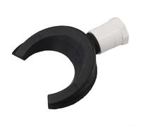 Rainwater Diverter 110mm, Downpipe Filter Insert and Gutter Water Harvester for Roof Runoff Collection, Black Drain Pipe Adapter for Lawn Irrigation and Garden