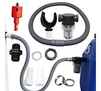 Rainwater Diverter Kit, Rain Collector, Rain Water Butt Diverter with Filter, Rain Barrel Connection to Catch Rain Water, Rain Collector Avoid Clogging Easily Connects Your Existing Rain Barrel