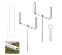 Rainwater Downpipe Bracket | Weatherproof, Safe, Adjustable and Heavy Duty - Downpipe Holder and Gutter Holder - Suitable for Lawn, Factory, Patio, Garden, Yard