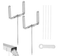 Rainwater Downpipe Holder, Weatherproof, Safe, Adjustable and Heavy Duty, Downpipe Holder and Gutter Holder, Suitable for Lawn, Factory, Patio, Garden, Yard