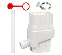 Rainwater Downspout Diverter, Harvesting Valve Kit Filtration Collector | Second Generation Adjustable Rain Capture System Upgrade for Standard Gutter Pipes Garden Water Storage