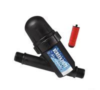 Rainwater Filter, 1 Pack Garden Irrigation System Part, Debris Removal for Drip Micro-Spray, Robust Plastic Construction, Easy Hose Integration, Eco Friendly Water Conservation for Outdoor Gardening