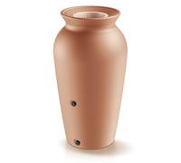 Rainwater Tank Water Butt Garden Storage Barrel Container 230L 120L + Connection Kit (Brick, 120 L)