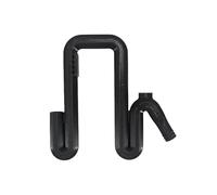 Rainwater Transfer Overflow Pipe Connector Self Priming Siphon Hose Set,No Power Auto Drain Fill for Home Garage Bucket Edge(Black)