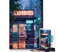 Rainy Autumn Morning 1000 Pieces Jigsaw Puzzles for Teenagers Memory Upgrade Casual Relax Sharp Cut Art Display (50x75cm)