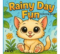 Rainy Day Fun: Kawaii Animal Coloring Book for Adults & Teens: Cute and Cozy Indoor Activities & Rainy Weather Scenes for Stress Relief and Relaxation ... Series) (Kary Kawaii Cozy Coloring Series)