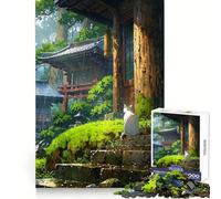 Rainy Day in Japan Jigsaw Puzzle for Teenagers 1000 Pieces Reason Skill Toy Calming Play Exact Cut Perfect Present (50x75cm)
