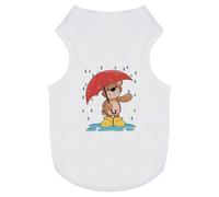 'Rainy Day Teddy Bear' Pet Dog/Cat T-Shirt (PT00106085)