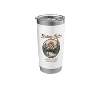 Rainy Lake Where The Water Meets The Sky Canada Nature Lover Stainless Steel Insulated Tumbler