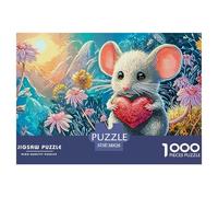 Rainy MouseElegant Jigsaw Puzzles for Adults Presenting 1000 Advanced And Challenging Educational Games Designed for Women And Men Alike - These Jigsaw Puzzles Are Ideal for Adults And K