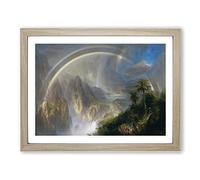 Rainy Season In The Tropics By Frederic Edwin Church Classic Painting Framed Print | A3 Oak Framed Wall Art | Ready to Hang | Classic Religious Picture | Living Room Bedroom Lounge Office