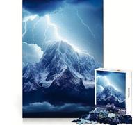 Rainy Thunder Mountain Jigsaw Puzzles 1000 Pieces for Teenagers Raise Memory Easy Leisure Clean Edge Xmas Surprise (50x75cm)