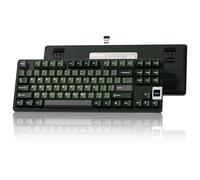 Rainy75 QK87 75% Keyboard with Multimedia Screen, QMK/VIA Wireless Gaming Keyboard, Creamy Mechanical Key Board,3-Mode RGB Custom Gasket Hot Swappable for Windows&Mac, POM Linear Switch-Gray Green
