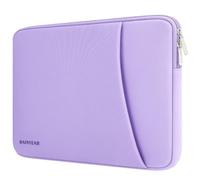 RAINYEAR 13.3-14 Inch Laptop Sleeve for Notebook Chromebook Ultrabook, Compatible with 15" MacBook Air M5 M4 M3 M2 A3448 A3241 A3114 A2941, 14" Protective Case Soft Lining Padded Cover, Purple
