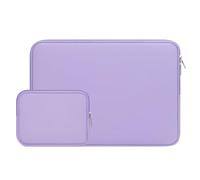 RAINYEAR 13 Inch Laptop Sleeve Case with Accessories Pouch, Purple | for MacBook Air 13" M5 M4 M3 M2 M1 A3449 A3240 A3113 A2681 A2338 A2337, 13.3 & 14 Inch Macbook Pro Carrying Computer Cover