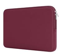RAINYEAR 13 Inch Laptop Sleeve for MacBook Air 13" M5 M4 M3 M2 M1 A3449 A3240 A3113 A2681 A2338 A2337, 13.3 & 14 Inch Macbook Pro Protective Carrying Case(Red,Upgraded Version)