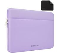 RAINYEAR 15.6 Inch Laptop Sleeve Case Compatible with Most 15.6 Inch Chormebook Notebook Ultrabook 16 inch Ultra Slim Bezel Laptop Protective Portable Computer Cover Bag, Purple