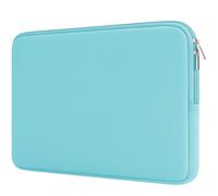 RAINYEAR Laptop Sleeve Case Compatible with 13.3 Inch Notebook Computer Tablet Chromebook 14" MacBook Pro/Max M5 M4 M3 M2 M1 Soft Cover Protective Case Zipper Carrying Bag(Blue,Upgraded Version)