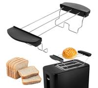 Rairsky Toaster Warming Rack Stainless Steel Bread Attachment, 26.5 x 9.2 x 5.5 cm